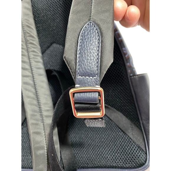 Coach Backpack + Wristlet Set – All Blue Signature Logo – Matching Pair - Picture 13 of 14